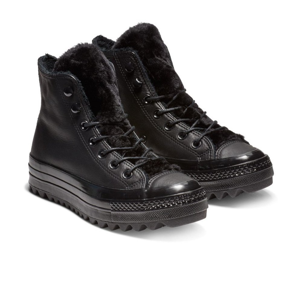 Converse Womens CTAS Hi Street Warmer Ripple Boot - Picture 2 of 10